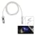 3-in-1 3 ft Disco Tech Light Up Charging Cable