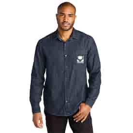 Men's Port Authority® Long Sleeve Perfect Denim Shirt