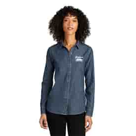 Port Authority® Long Sleeve Perfect Denim Shirt