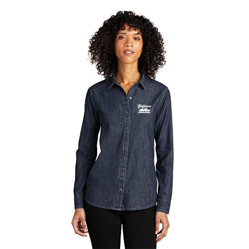 Port Authority® Long Sleeve Perfect Denim Shirt