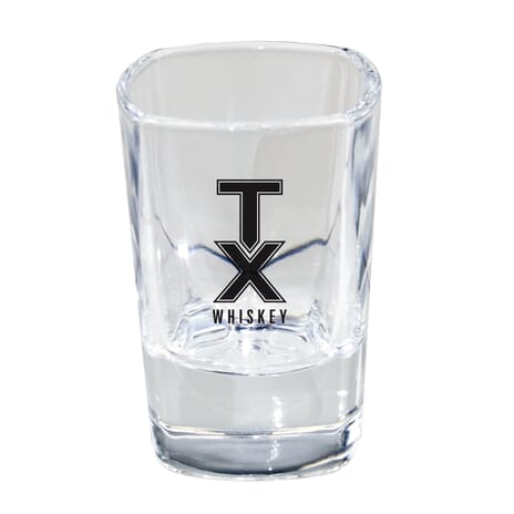 classic square shot glass