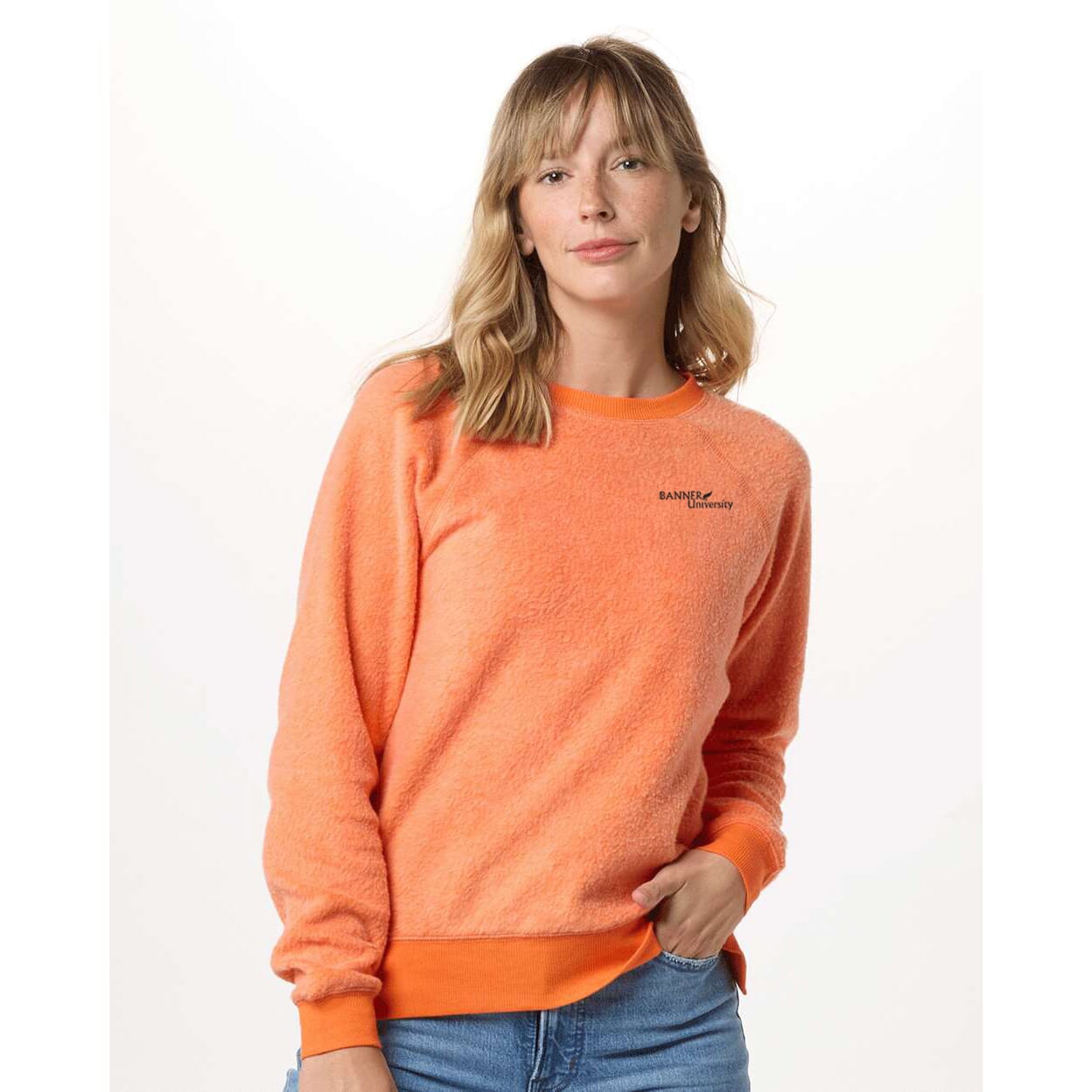 Ladies' Boxercraft Fleece Out Pullover