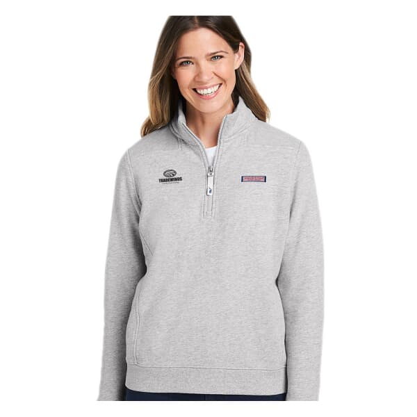 Ladies' Vineyard Vines® Collegiate Quarter-Zip Pullover Shep Shirt