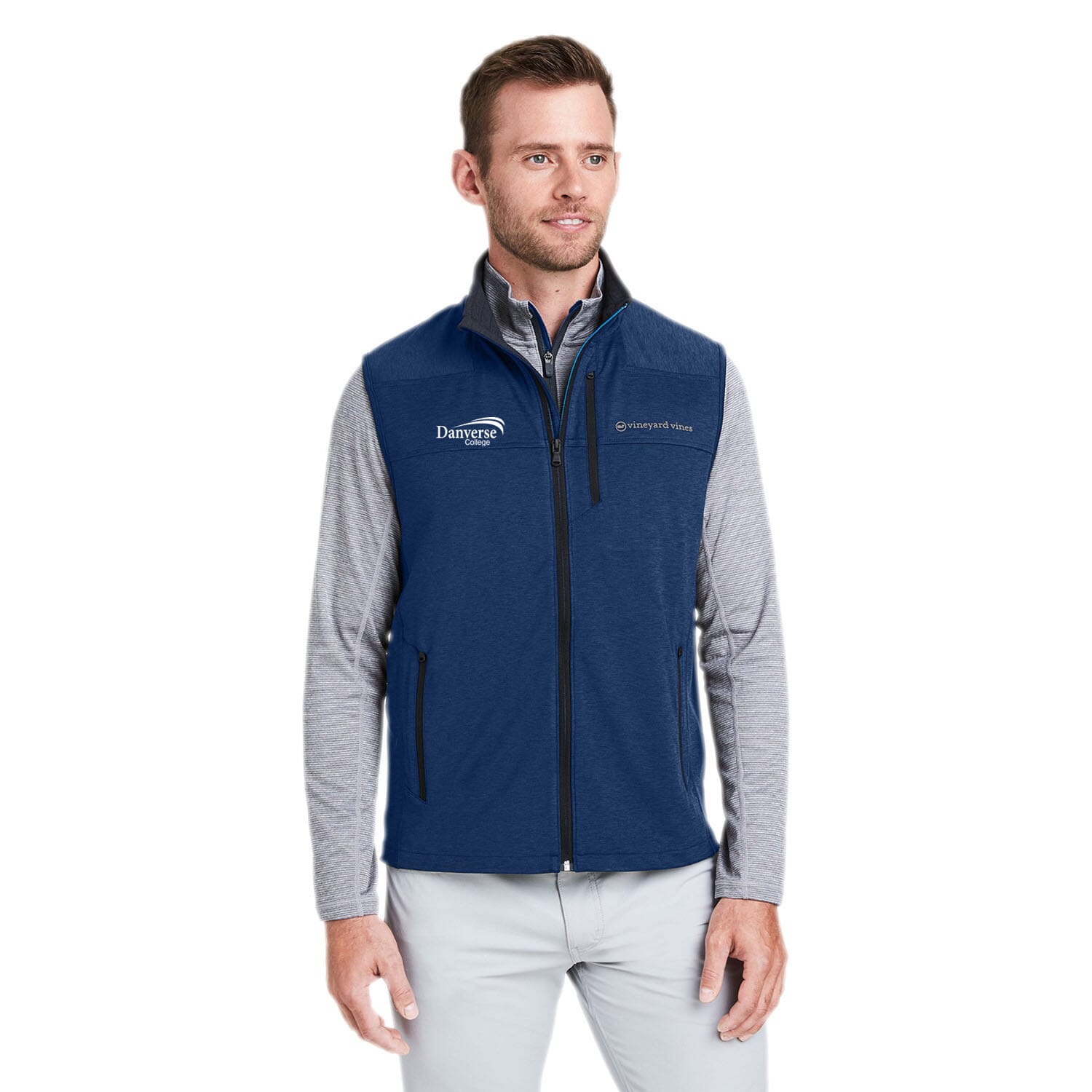 (6) DEEP BAY Men's Vineyard Vines® On-The-Go Shep Vest, EMBROIDERY (UP TO  10,000 STITCHES)