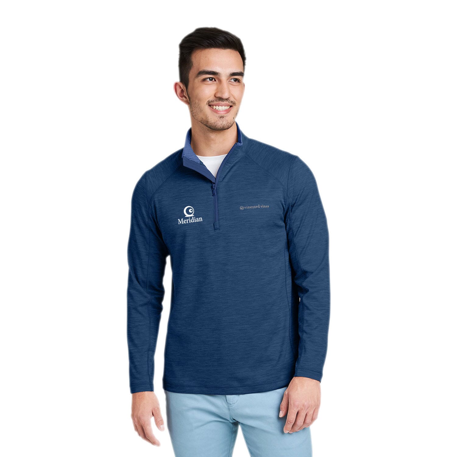 Men's Vineyard Vines® Sankaty Quarter-Zip Pullover - Promotional