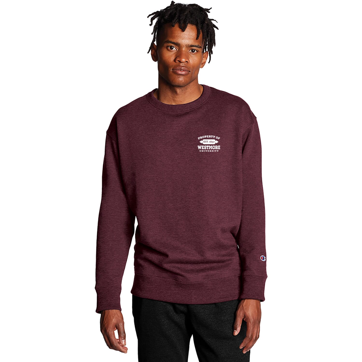 MAROON HEATHER