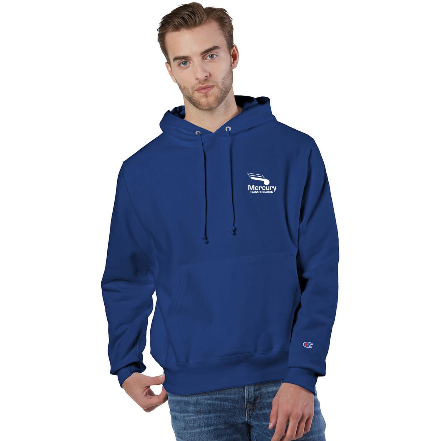 Champion® Reverse Weave® Pullover Hooded Sweatshirt