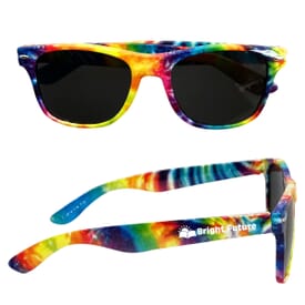 Tie-Dye Malibu Sunglasses