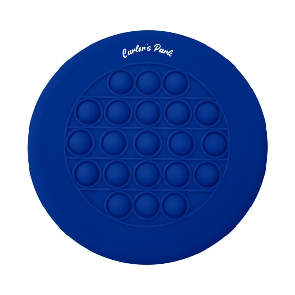 Push Pop Stress Reliever Flying Disc