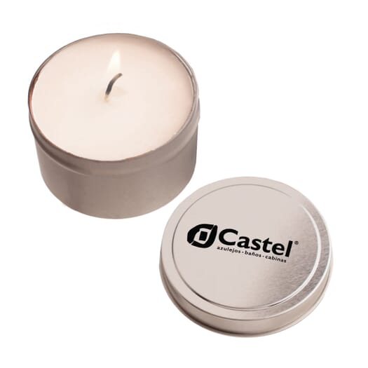 2 oz Candle In Round Tin