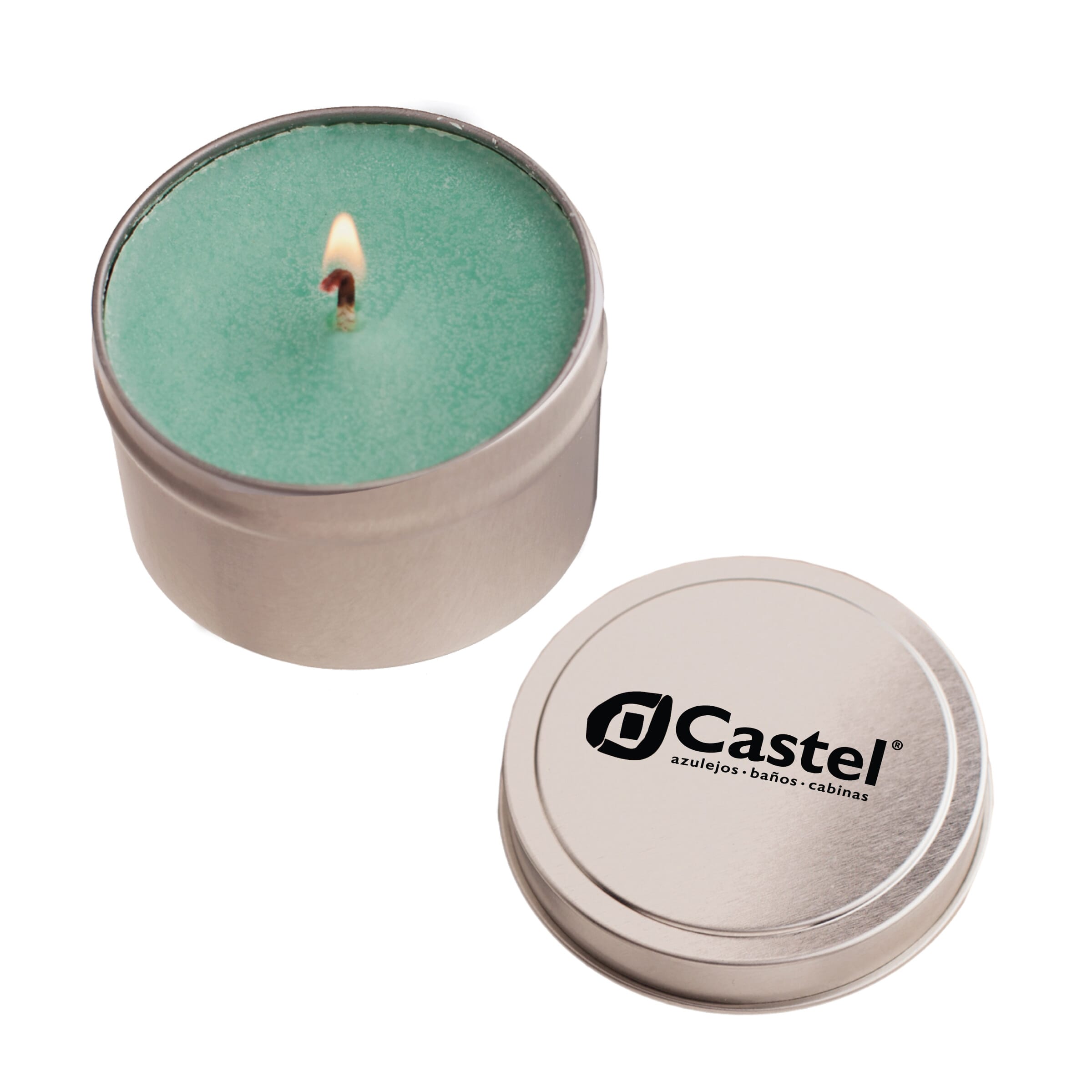 2 oz Candle In Round Tin
