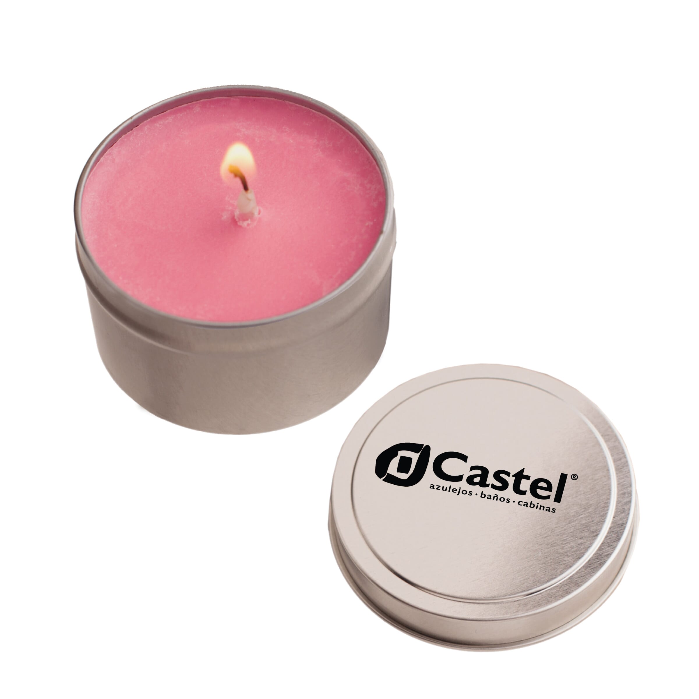 2 oz Candle In Round Tin