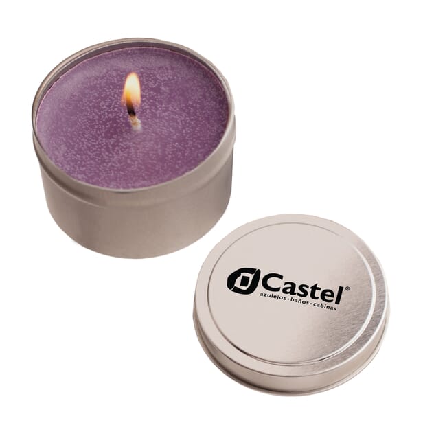 2 oz Candle In Round Tin