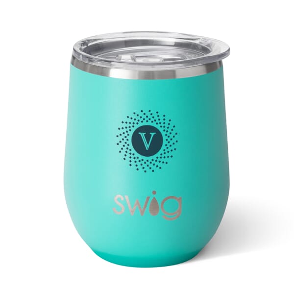 Swig 14 Ounce Christmas Wine Tumbler