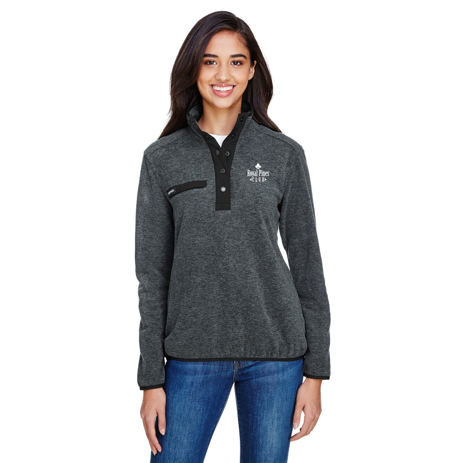 Dri Duck Aspen Melange Mountain Fleece Pullover