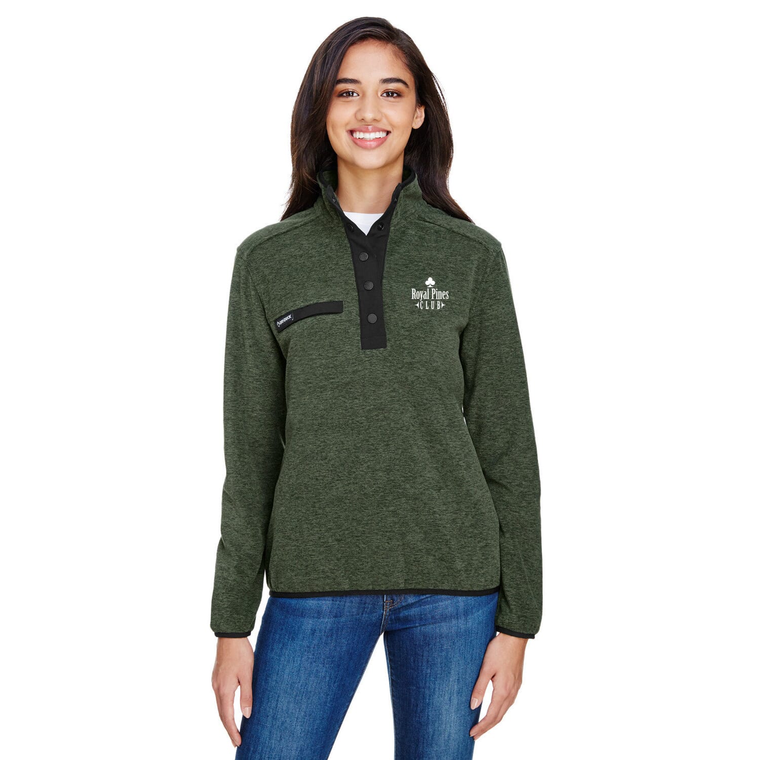 Dri Duck Aspen Melange Mountain Fleece Pullover