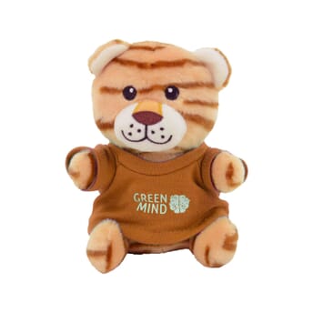 Animal plushies with customized t-shirts