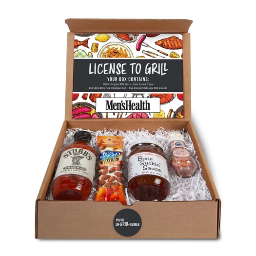 License to Grill- BBQ Gourmet Kit