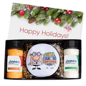 Popcorn Kernel Set with Seasonings and Greeting Card