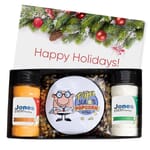 Popcorn Kernel Set with Seasonings and Greeting Card