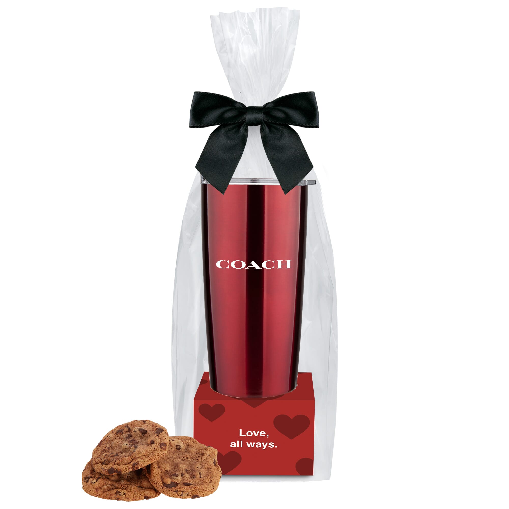 20 oz Straight Tumbler, Gourmet Chocolate Chunk Cookie Box