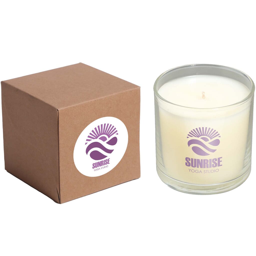 5 oz Wixie Candle with Kraft Brown Paper Box