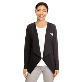 Ladies' Devon & Jones Perfect Fit™ Draped Open Blazer