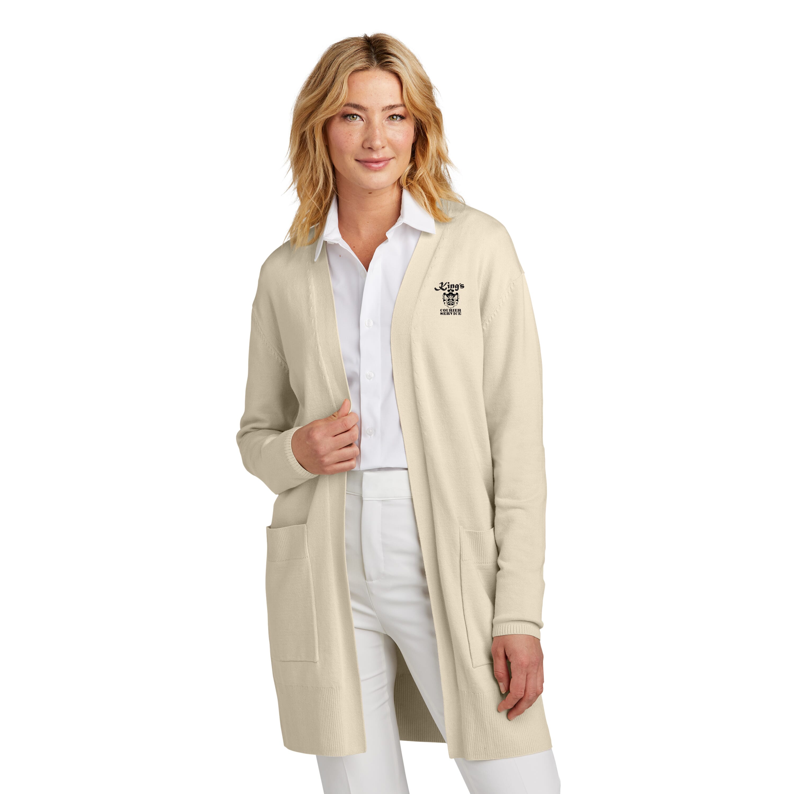 Ladies' Mercer+Mettle™ Open Front Cardigan Sweater