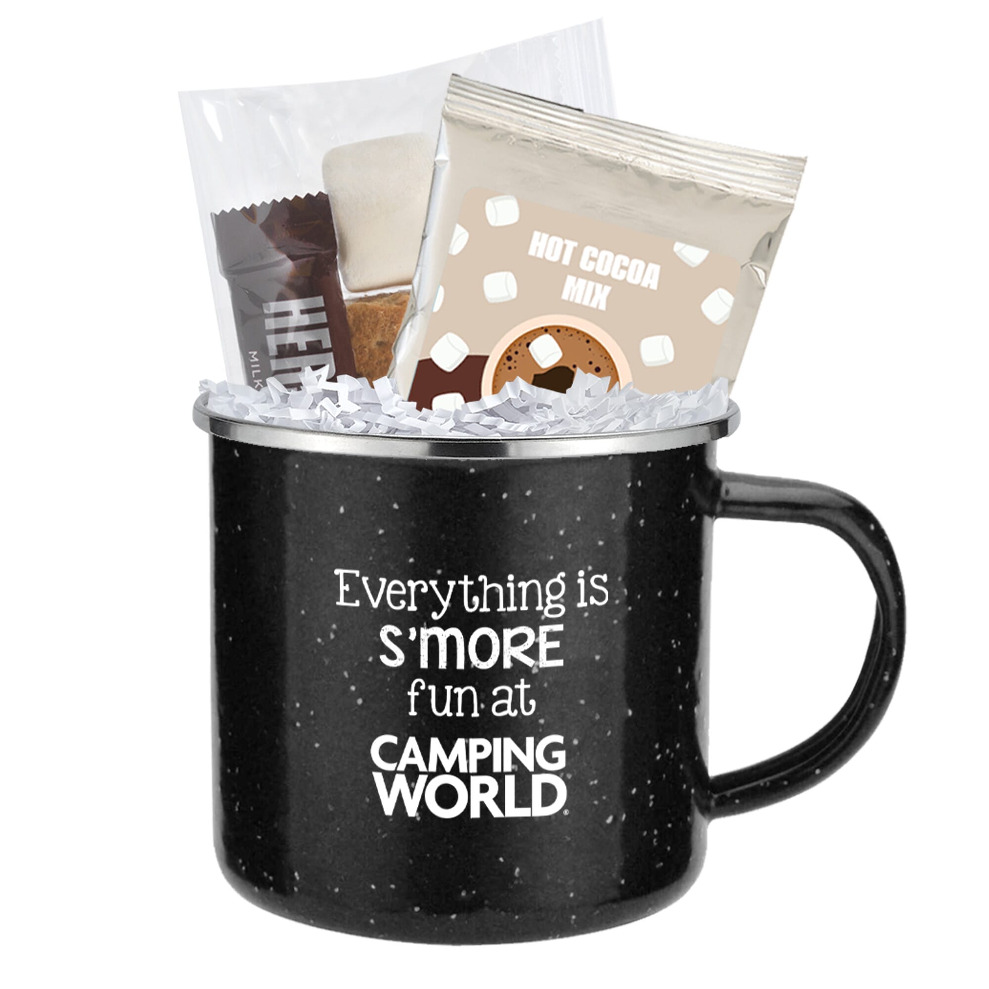 16 oz Camp Mug with Cocoa & S'Mores