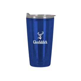 17 oz Kalahari Double Wall Tritan™ Verano Tumbler with Clear Lid - 24hr Service