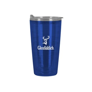 17 oz Kalahari Double Wall Tritan™ Verano Tumbler with Clear Lid - 24hr Service