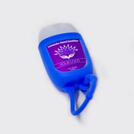 Hand Sanitizer Gel Pocket Bottle w/Silicone Attachement