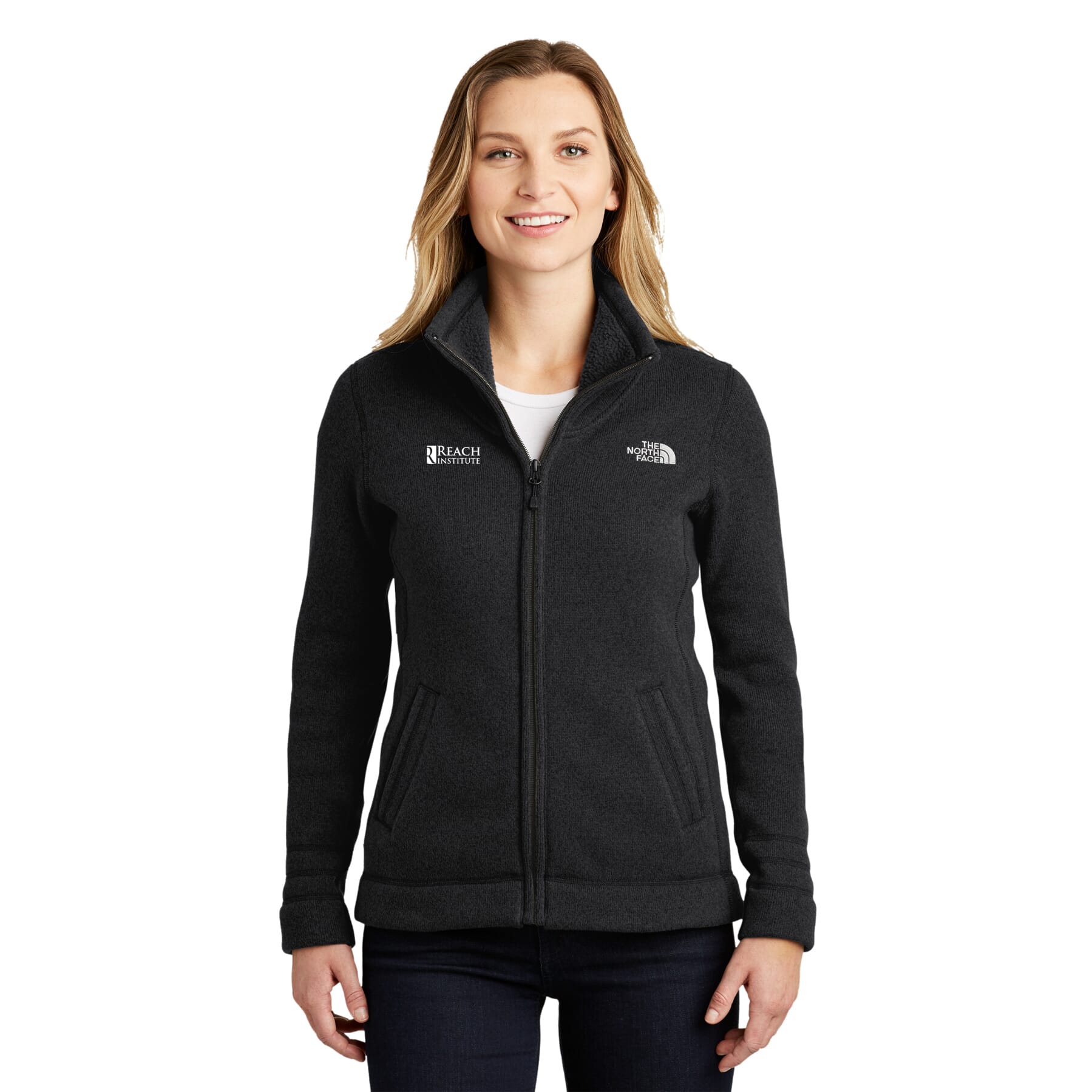 Ladies' The North Face® Sweater Fleece Jacket