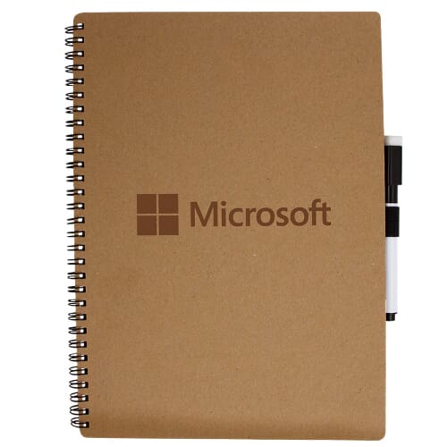 Whiteboard Notebook w/Dry Erase Marker