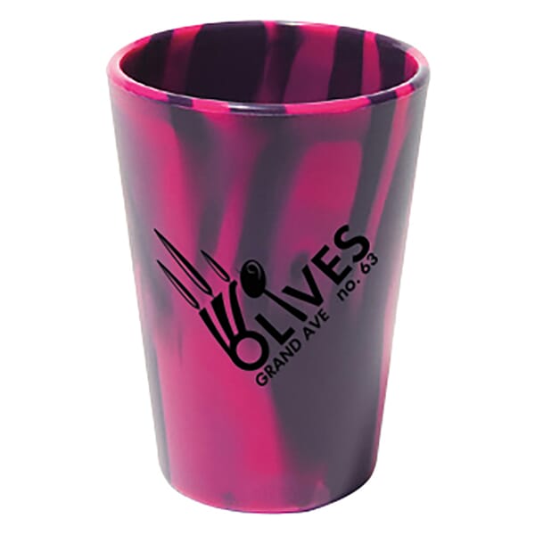 Custom Silipint 1.5 oz. Silishot Silicone Shot Glass (Set of 24