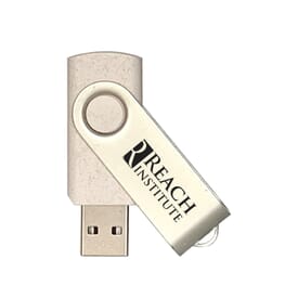 Wheat Straw Swivel USB 2GB