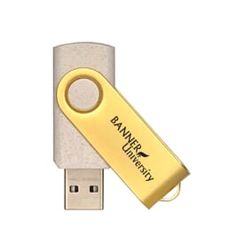 Wheat Straw Swivel USB 4GB