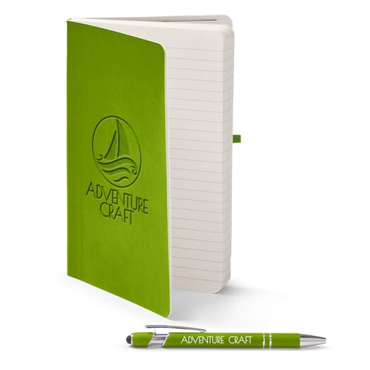 CORE365® Soft Cover Journal and Pen Set