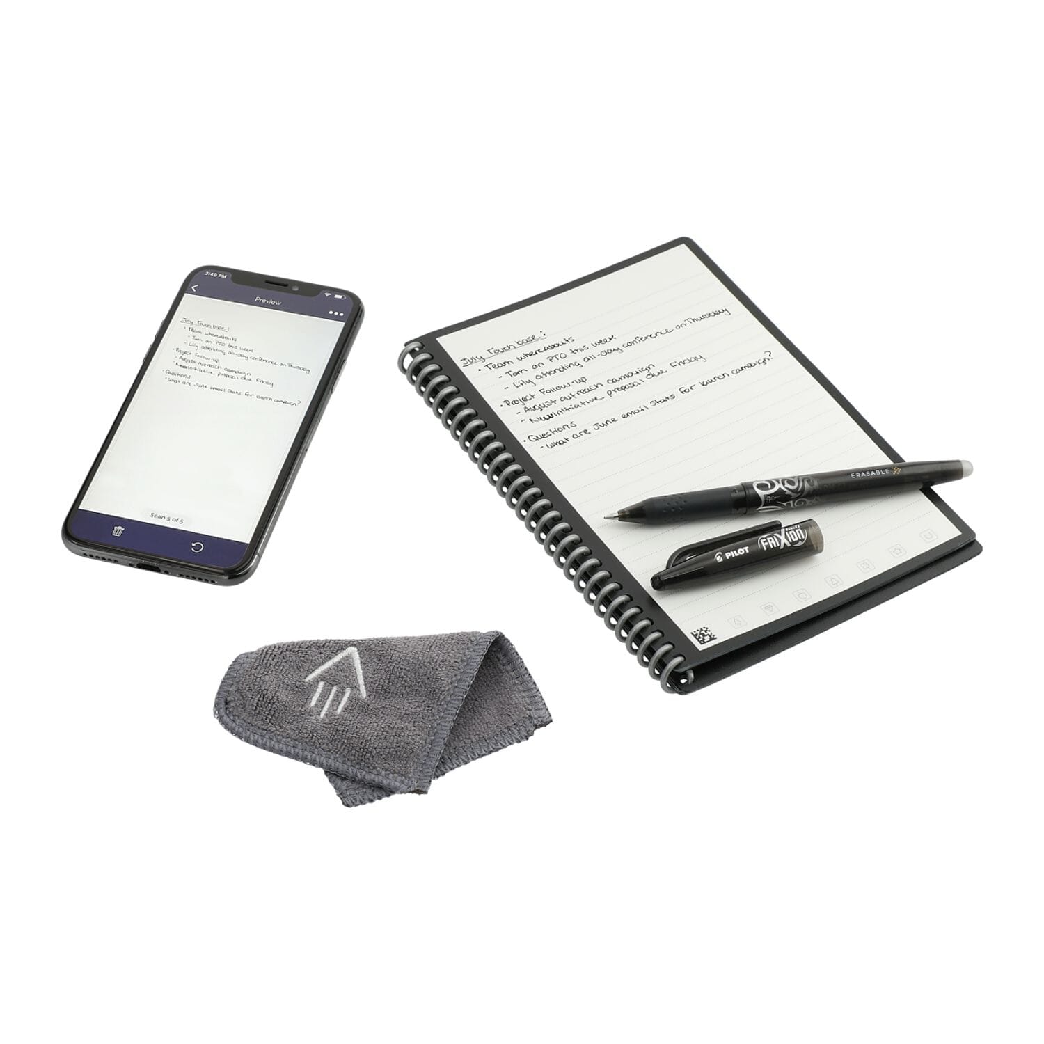 Rocketbook Core Director Erasable Notebook Bundle Set - Promotional ...