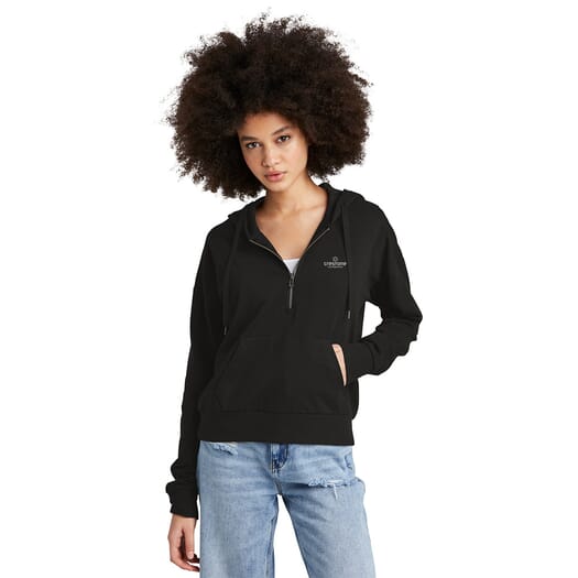 Women's District® Perfect Tri® Fleece 1/2-Zip Pullover