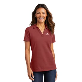 Ladies' Port Authority® C-FREE ™ Cotton Blend Pique Polo