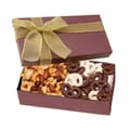 CHOCOLATE COVERED PRETZELS & MIXED NUTS