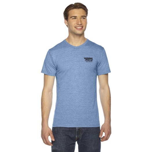 Unisex American Apparel Triblend Short-Sleeve Track T-Shirt