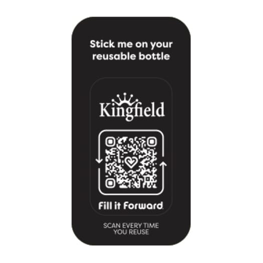 Fill It Forward Bottle Tag Sticker