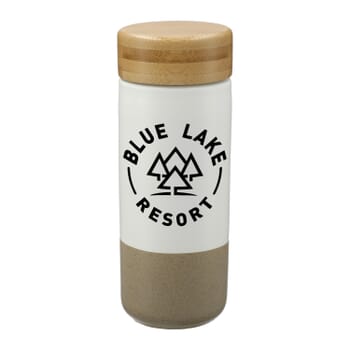 11 oz Arlo Ceramic Tumbler with Bamboo Lid