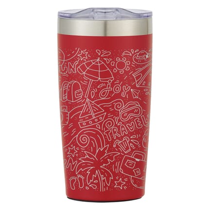 20 oz Full Laser Two-Tone Himalayan Tumbler