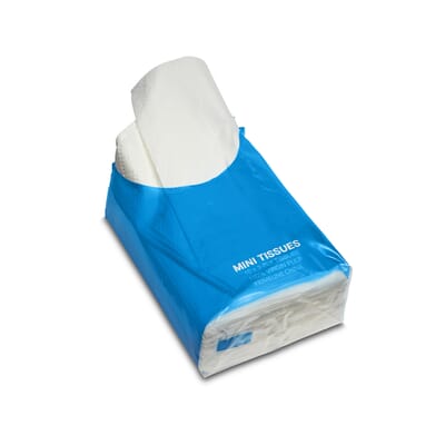 Mini Tissue Packet - Custom Tissue Packs | Crestline