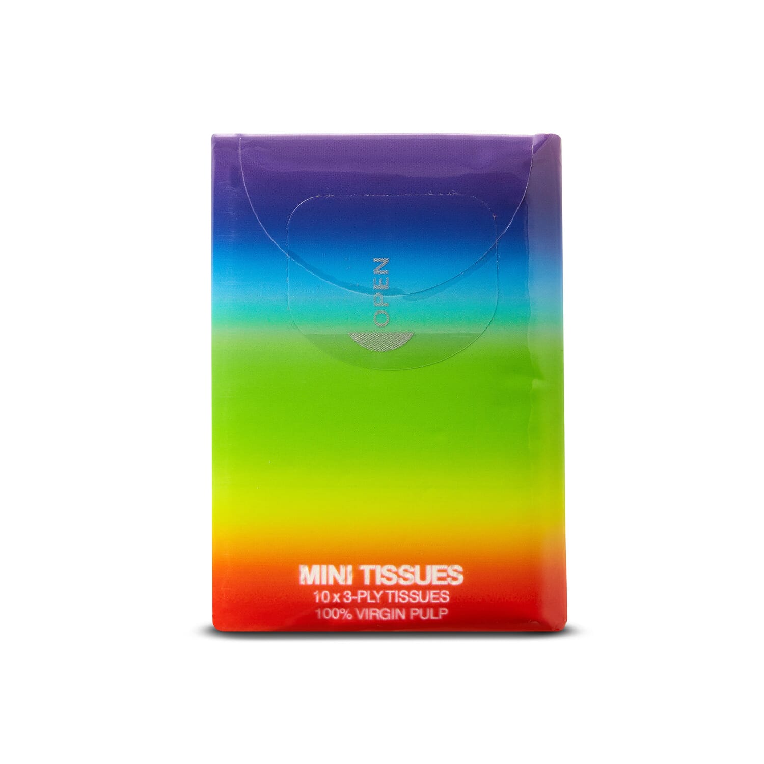 Mini Tissue Packet - Rainbow - Promotional Giveaway | Crestline