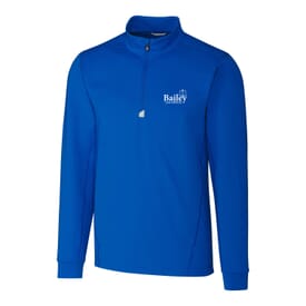 Men's Cutter &amp; Buck Traverse Stretch Quarter Zip Pullover