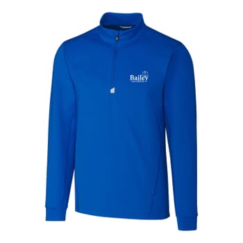 Men's Cutter &amp; Buck Traverse Stretch Quarter Zip Pullover